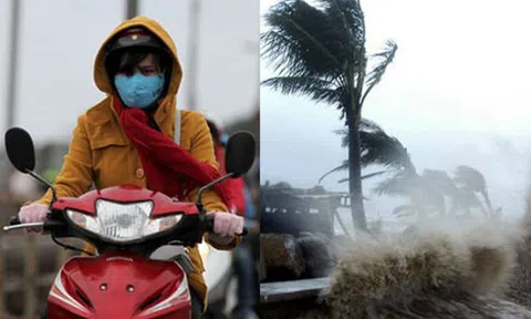Trong vài ngày, bão chồng bão, không khí lạnh liên tiếp