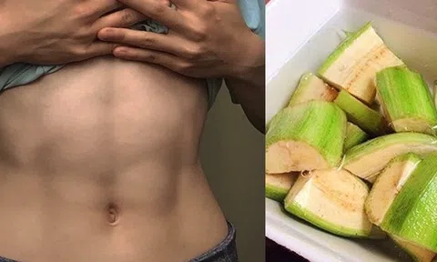 Chuối xanh để đông đá kiểu này mỡ bụng giảm mạnh 3 ngấn tiêu ngay 7kg mỡ sau 1 tuần 