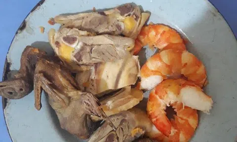 Rớt nước mắt nhìn đĩa đồ ăn mẹ già giấu nhà thông gia đem cho cháu ngoại tẩm bổ