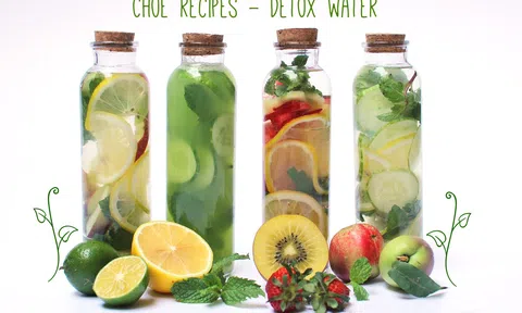 Giới thiệu 3 loại nước detox chống lão hóa cực hiệu quả