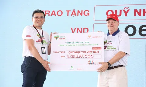 Chạy vì Trái tim 2018: Gây quỹ hơn 5 tỷ đồng giúp cứu sống hơn 181 em nhỏ  bệnh tim