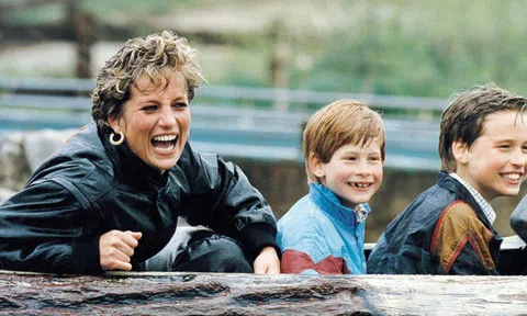 Cách dạy con ngược truyền thống Hoàng gia của công nương Diana