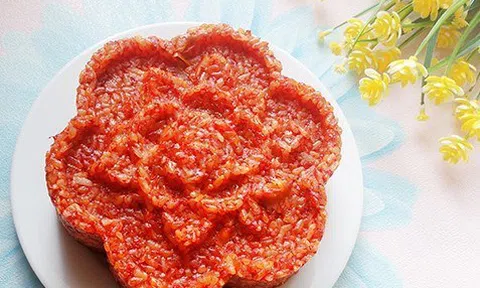 Cách nấu xôi gấc nước dừa thơm ngon cho cả gia đình bạn