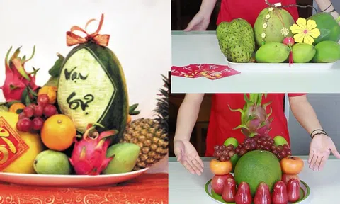 Cách bày mâm ngũ quả ngày Tết luôn mang lại may mắn cả năm cho gia đình
