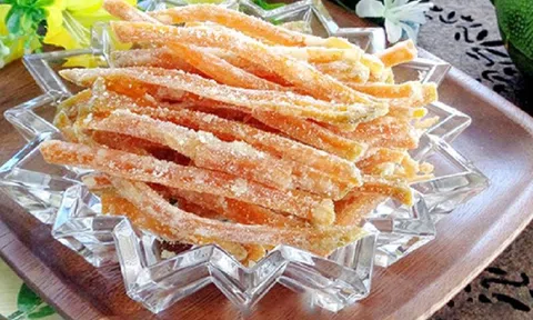 Cách làm mứt bí đỏ thơm ngon đãi khách