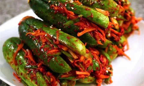 Cách làm kim chi dưa chuột thơm ngon, bổ dưỡng