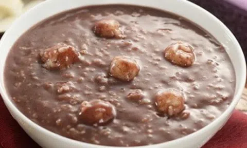 Cách nấu cháo đậu đỏ trứng gà thơm ngon, bổ dưỡng