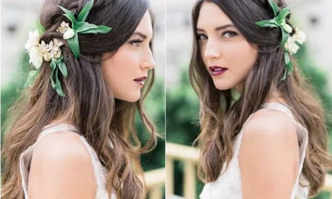 5 kiểu tóc đẹp giúp cô dâu lộng lẫy trong ngày cưới