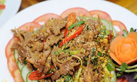 Hướng dẫn làm món bê xào xả ớt thơm ngon, chuẩn vị