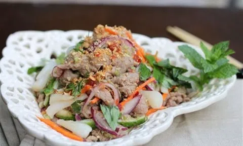 Cách làm nộm thịt bò chua cay đơn giản ngay tại nhà