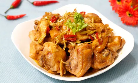 Hướng dẫn làm gà xào xả ớt thơm ngon, bổ dưỡng