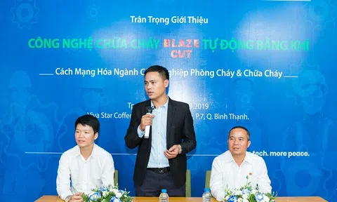 Công nghệ chữa cháy tự động bằng khí BlazeCut: Giải quyết “tận gốc” hiểm họa từ lửa