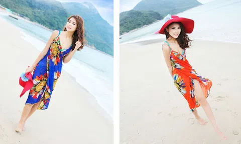 Bí quyết mix đồ đi biển cho bạn nữ cực sang chảnh