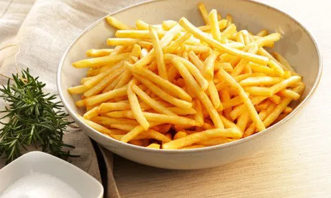 Bí quyết làm khoai tây chiên không cần dầu mỡ
