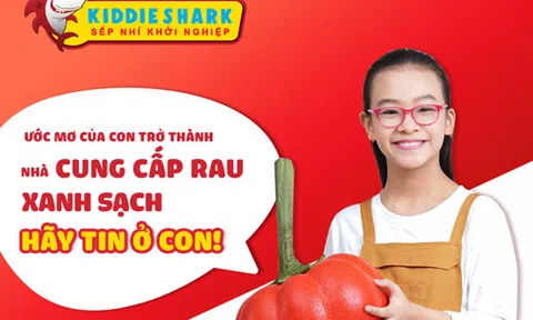 Kiddie Shark- Chương trình truyền hình thực tế về khởi nghiệp cho trẻ em lên sóng VTV