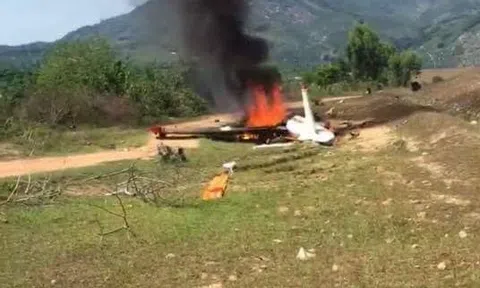 Rơi máy bay quân sự ở Khánh Hòa, 2 phi công tử nạn