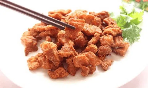 Chỉ cần thêm bước này, món thịt heo chiên giòn tan bất ngờ