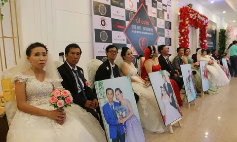 TP.HCM: Lễ cưới tập thể 41 cặp đôi khuyết tật, có hoàn cảnh khó khăn