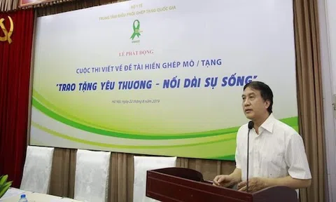 Phát động cuộc thi viết về đề tài hiến, ghép mô tạng