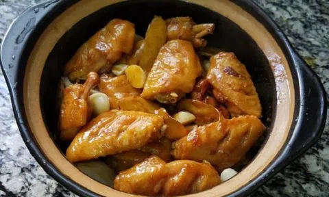 Bí kíp làm món cánh gà rim mặn ngon tuyệt cho bữa tối