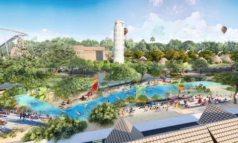 Dự án biệt thự nghỉ dưỡng Eco Bangkok Villas khởi công dòng suối khoáng Thuỷ Châu