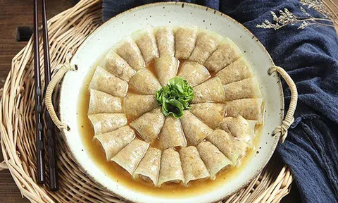 Bí đao cuộn thịt hấp thanh đạm, cả nhà có món ngon như nhà hàng