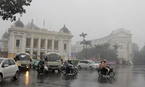 Dự báo thời tiết ngày 25/3: Hà Nội có mưa phùn, nhiệt độ thấp nhất 20 độ C