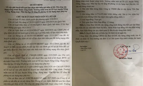 Đấu thầu tại Nông Cống (Thanh Hóa): Công ty Tiến Đạt đang gian lận hồ sơ?