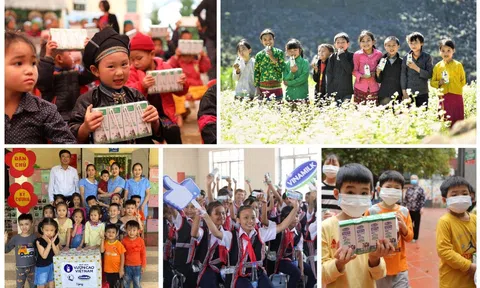Bật "mood" hạnh phúc cùng chiến dịch "Triệu ly sữa yêu thương, triệu nụ cười hạnh phúc"