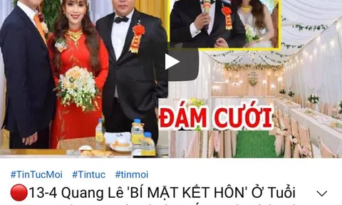 Sau khi bị "tố" nợ 100 triệu đồng không trả, Quang Lê lại vướng tin đồn bí mật kết hôn