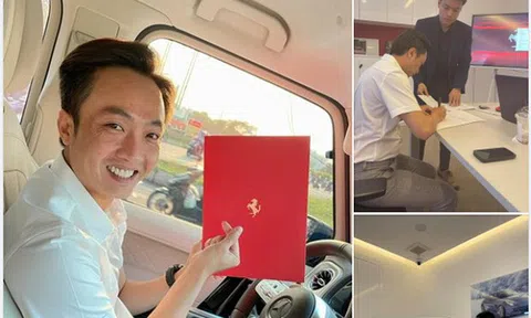 Cường đô la "khoe" mới tậu thêm siêu xe