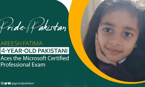 Bé gái 4 tuổi phá kỷ lục thế giới, giành được chứng nhận chuyên gia của Microsoft