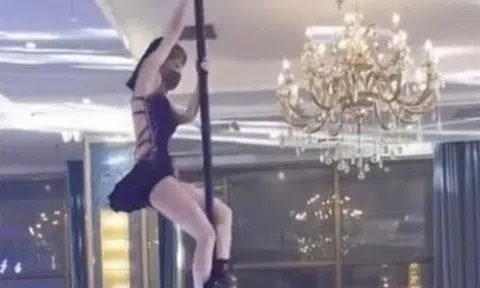 Quan khách "đỏ mặt" trước màn múa cột trong đám cưới