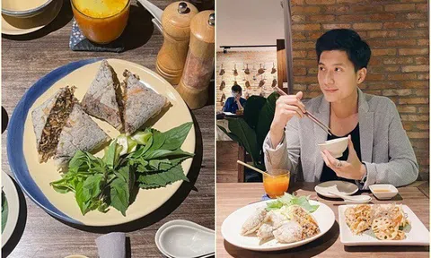 Lệ Quyên mê lẩu táo hầm sâm đất, bạn trai ghiền nem vuông chay