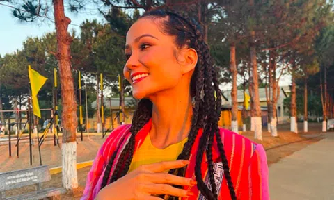 H'Hen Niê đổ bánh xèo ngon như ngoài tiệm