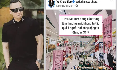"Đại sứ cách ly" Vũ Khắc Tiệp bị "réo tên" khi TP. HCM giãn cách xã hội