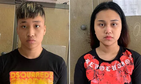 Thiếu nữ và bạn trai gí dao vào cổ tài xế GrabBike để cướp xe máy