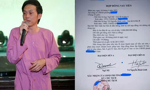 Phường Phú Mỹ: Thông tin "giấy vay nợ của Hoài Linh" không đúng sự thật