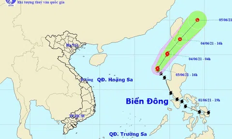 Bão số 1 đổi hướng, miền Bắc sắp mưa to