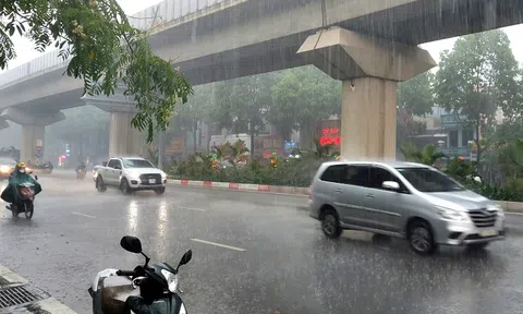 Dự báo thời tiết ngày 9/6: Hà Nội mưa rào và giông, đề phòng úng ngập nhiều tuyến phố