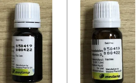 Thuốc aquadetrim vitamin D3 nghi ngờ là giả, cần cảnh giác khi mua và sử dụng