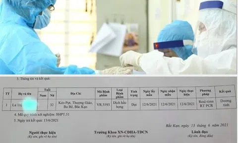 Bắc Kạn phát hiện trường hợp đầu tiên dương tính với SARS-CoV-2