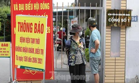 Ba bệnh viện sẽ tiếp nhận bệnh nhân của bệnh viện Đa khoa Đức Giang