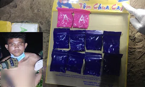 Phát hiện thanh niên người Lào vận chuyển 6000 viên ma túy vào Việt Nam