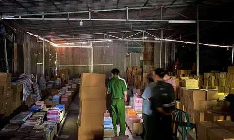 Phát hiện đường dây sản xuất, tiêu thụ gần 3 triệu cuốn sách giả, lớn nhất từ trước tới nay