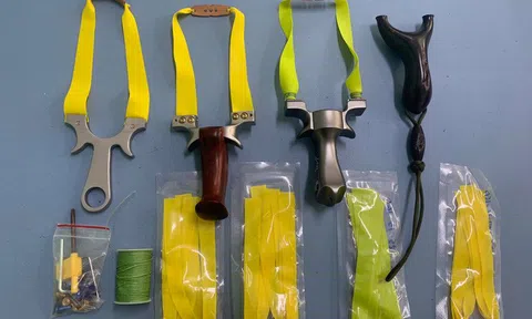 Thanh niên rảnh rỗi đặt mua bi sắt trên mạng rồi bắn vỡ cửa kính gia đình "người lạ"