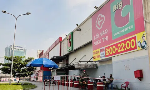 Siêu thị Big C ở TP.HCM tạm đóng cửa vì ca F0 vào mua sắm