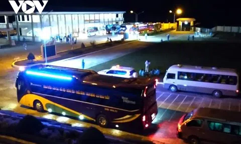 Lai Châu tiếp tục đón gần 600 công dân trở về từ Bắc Giang