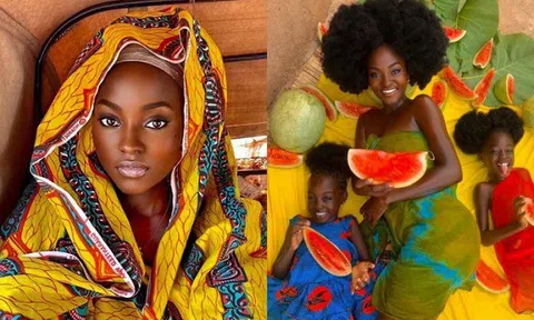 Mẹ đơn thân 2 con có nhan sắc vạn người mê, được ví như "búp bê sống"