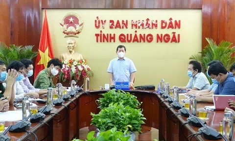 Ghi nhận thêm 5 ca dương tính Covid-19, tỉnh Quảng Ngãi họp khẩn